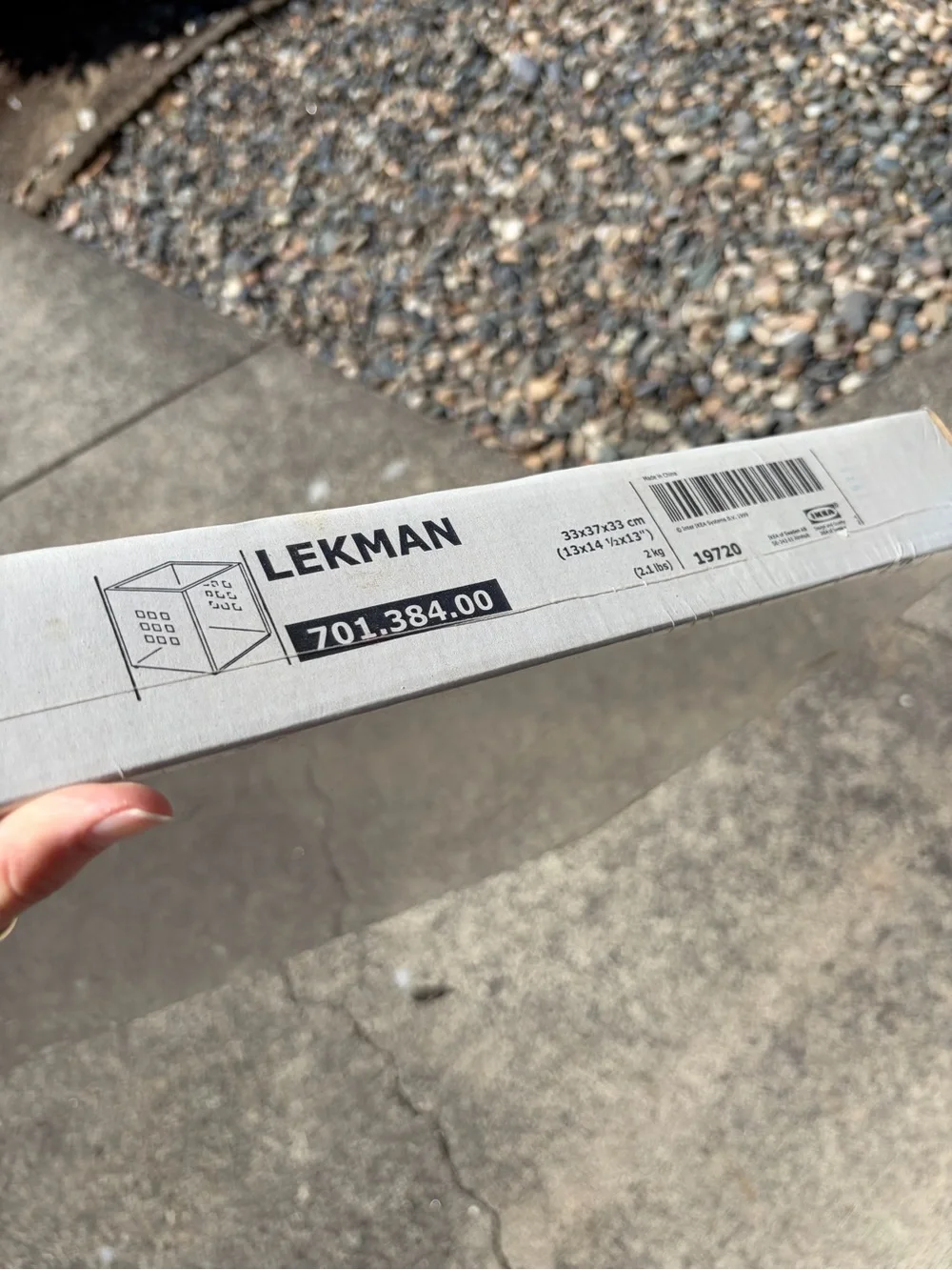 IKEA Red discontinued cube set of 2 lekman